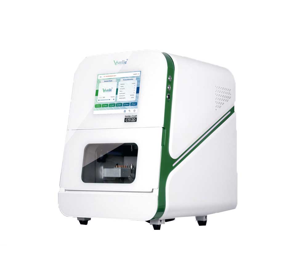 میلینگ دندانسازی Vsmile C512D برای لابراتوارهای مدرن